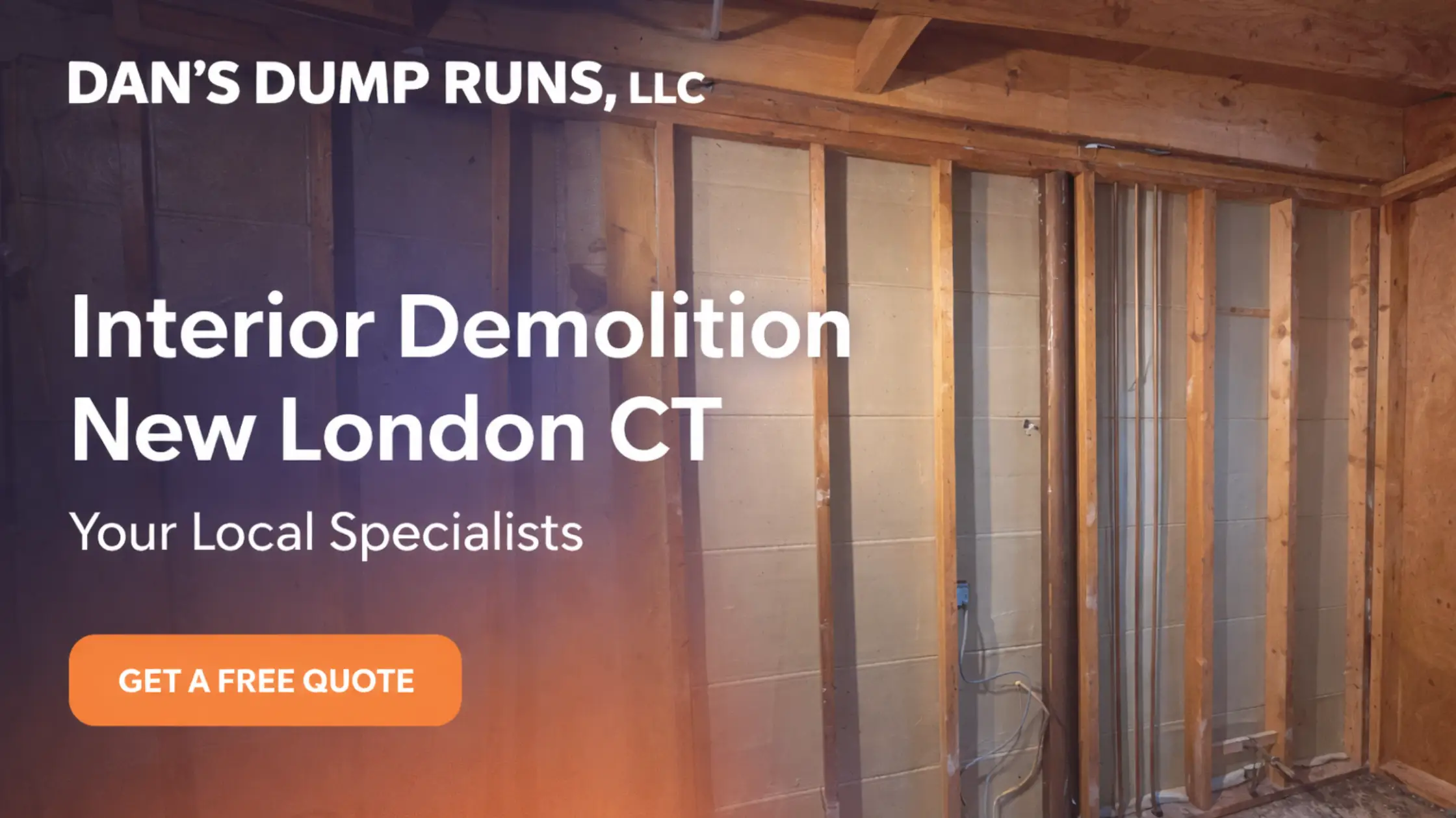 Interior Demolition New London CT | Your Local Specialists