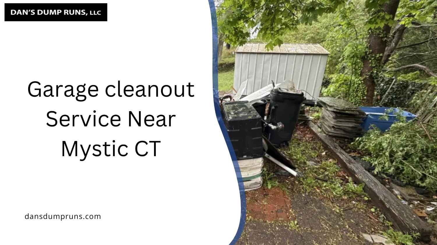 garage cleanout service near Mystic CT